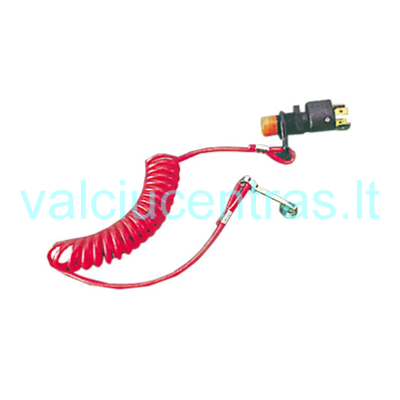 Stop raktas su jungikliu 12V